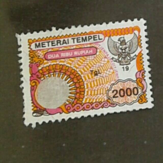 

12.12 FLASH SALE Materai 2000 tahun 1996-1999 !