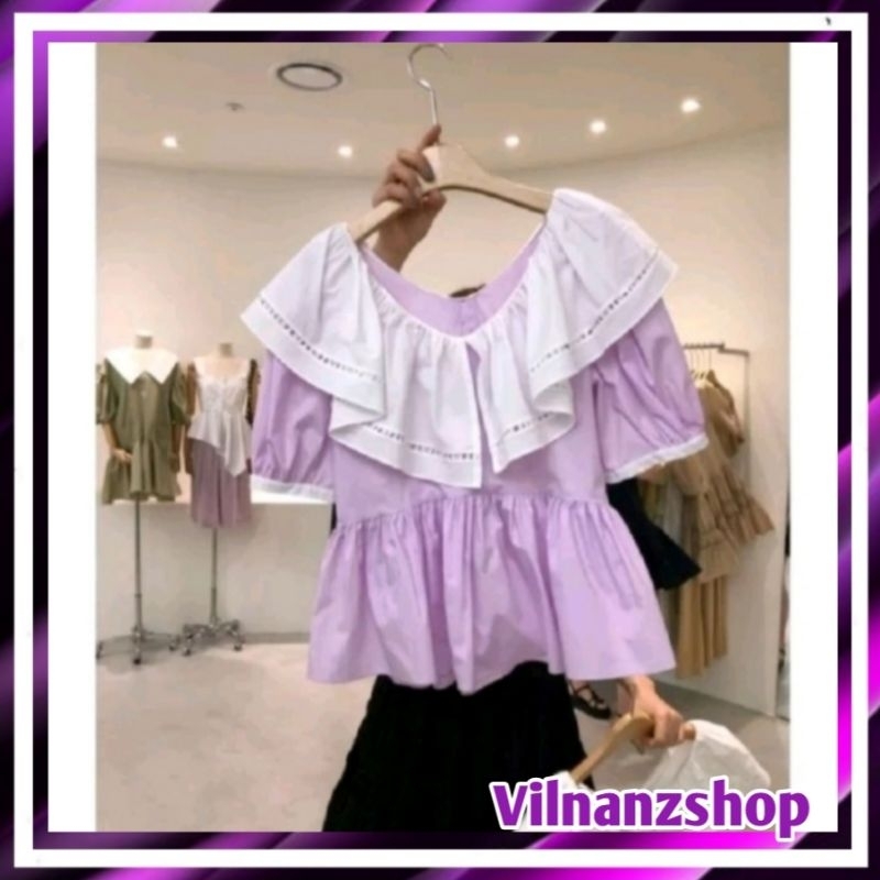 Argesi blouse import lilac VP
