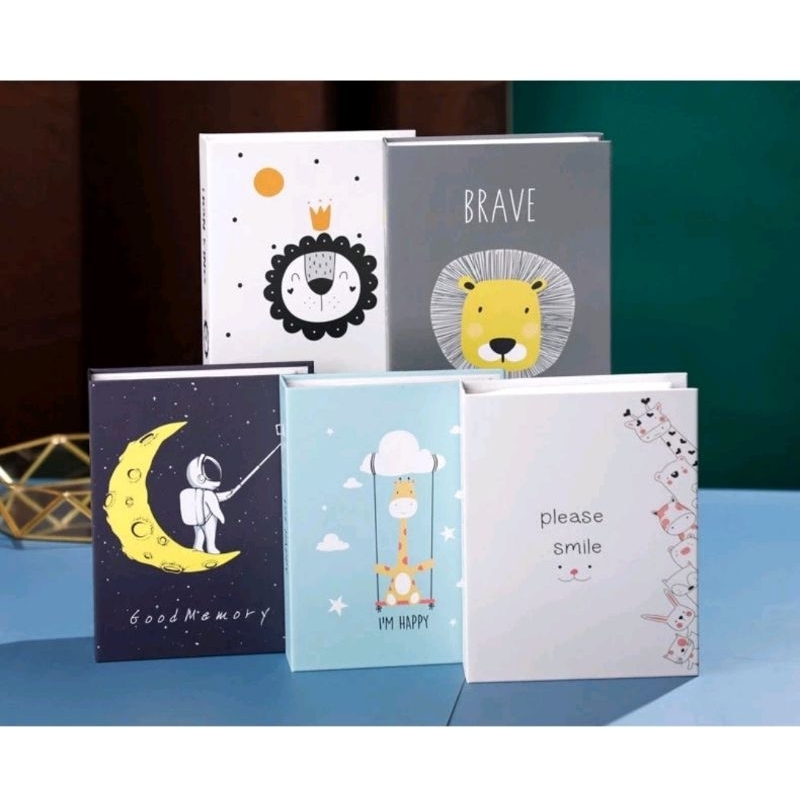 ALBUM PREMIUM UNTUK FOTO 6 INCI/4R ,MOTIF CLASSIC MUAT 100 FOTO DALAM 1 ALBUM