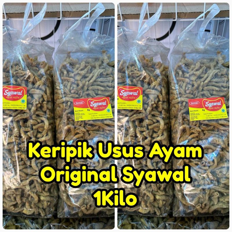 

Kripsus Ayam Original Syawal 1Kilo