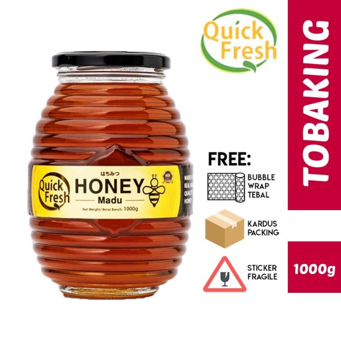 

Terbaru dan terlaris Madu Murni Quick Fresh Honey 1000 gr buruan