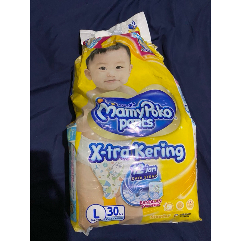 [NEW] Pampers Baru 20pc ukuran L mamypoko