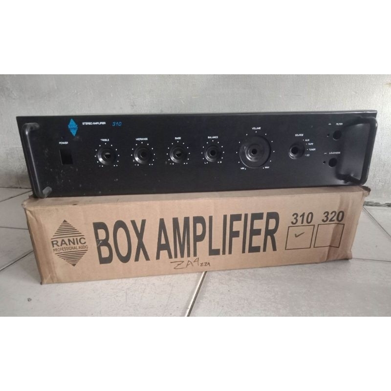 Box Power Amplifier RANIC 310 Sound system