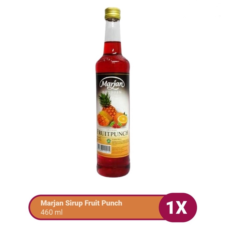 

[9VH54] SYRUP MARJAN SIRUP FRUIT PUNCH 460ML 7773