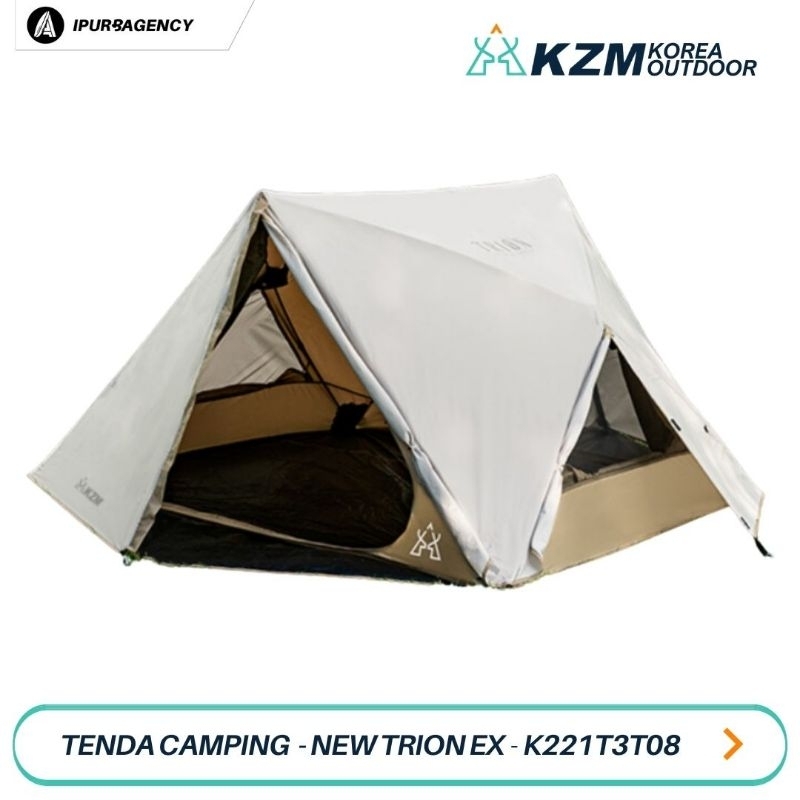 (TENDA BERKEMAH/CAMPING) KZM NEW TRION TENT EX - K221T3T08
