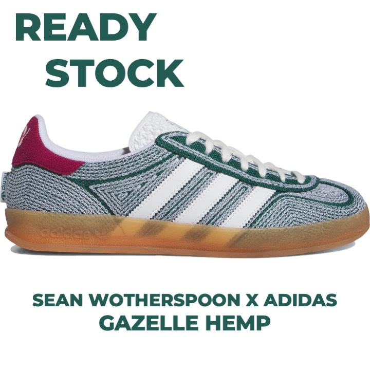 Sneakers Adidas Gazelle Sean Wotherspoon Hemp Green
