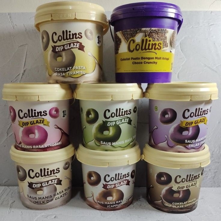 

[KODE N6KUS] Dip Glaze Collins Pasta/Saus Rasa Manis 1Kg