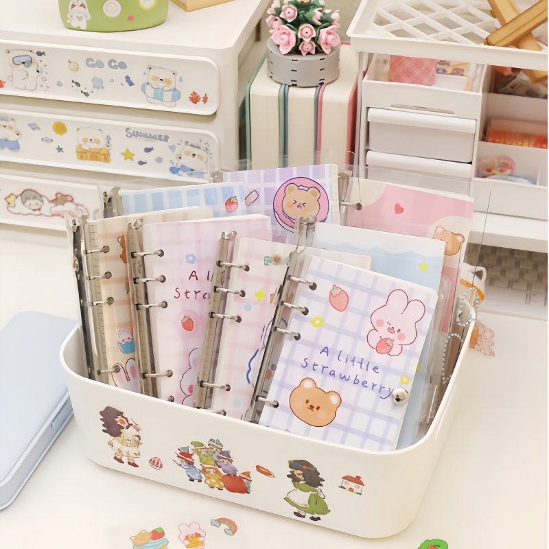 

Binder Note A6 80 lembar Lucu Karakter Character Daily Planner Aesthetic Estetik-YuanYuan Mall