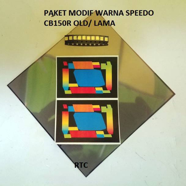 modelTipe BBO826 [WS] PAKET MODIF WARNA LCD SPEEDOMETER CB150R OLD SPIDOMETER LAMA - DECAL STIKER SPIDO - POLARIZER polariser polaris sunburn - LED