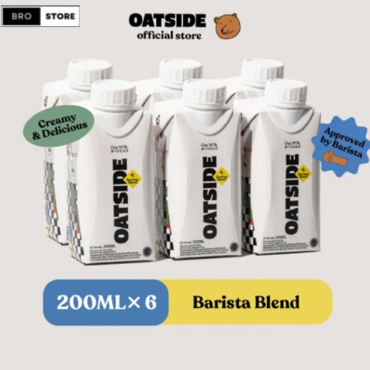 

[KODE CIRVK] OATE MINI BUNDLE ISI 6 PCS - Oat Milk Barista Blend 200 ML