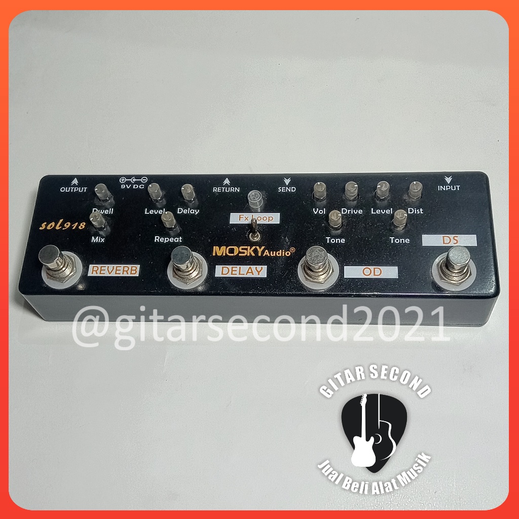 Mosky Audio Sol918 Sol918 Multiefek Multieffect