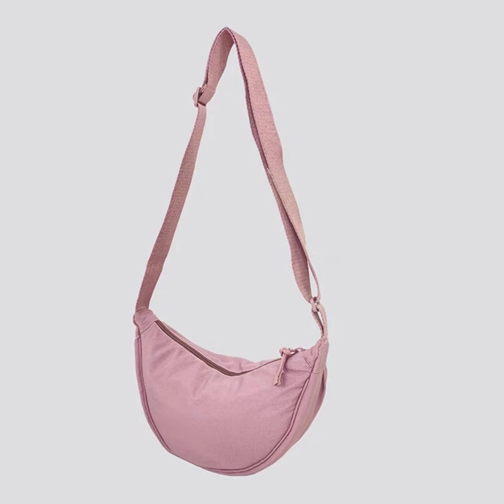 Serba baru Tas bahu ala Uniqlo/Tas selempang wanita mini/Tas Bahu mini round