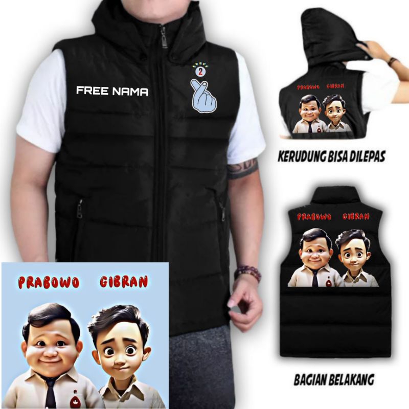 JAKET PRABOWO GIBRAN GEMOY