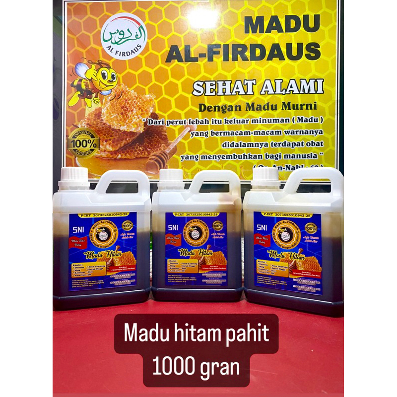 

madu hitam pahit