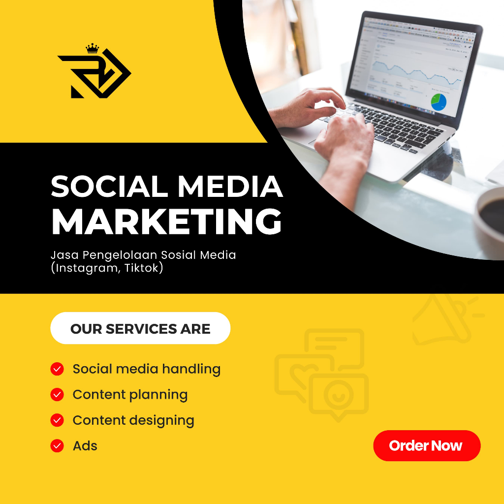 Jasa Pengelolaan Social Media by Raja Digital | Social Media Marketing (Instagram dan Tiktok)