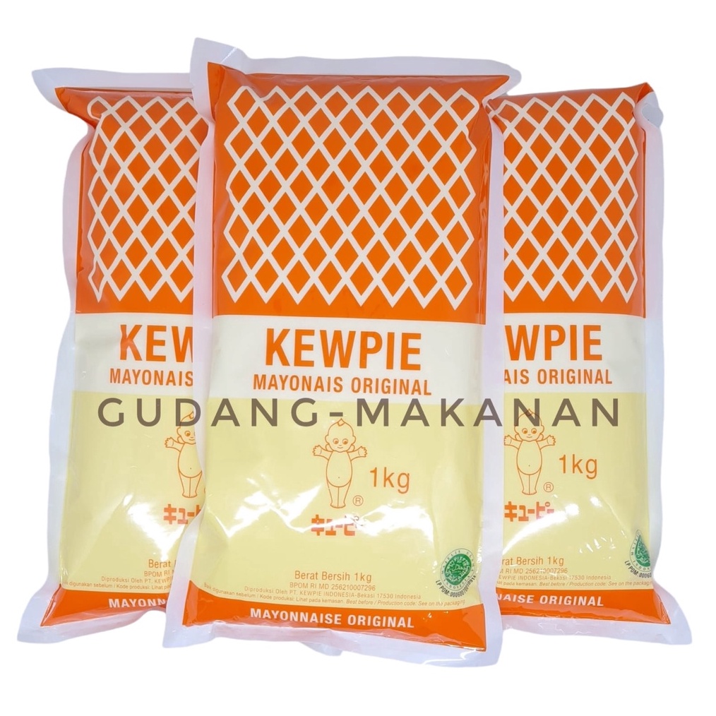 

✨TERBARU✨ Kewpie Original Mayonnaise 1 kg, Best Mayo Japan, Kualitas Terbaik 