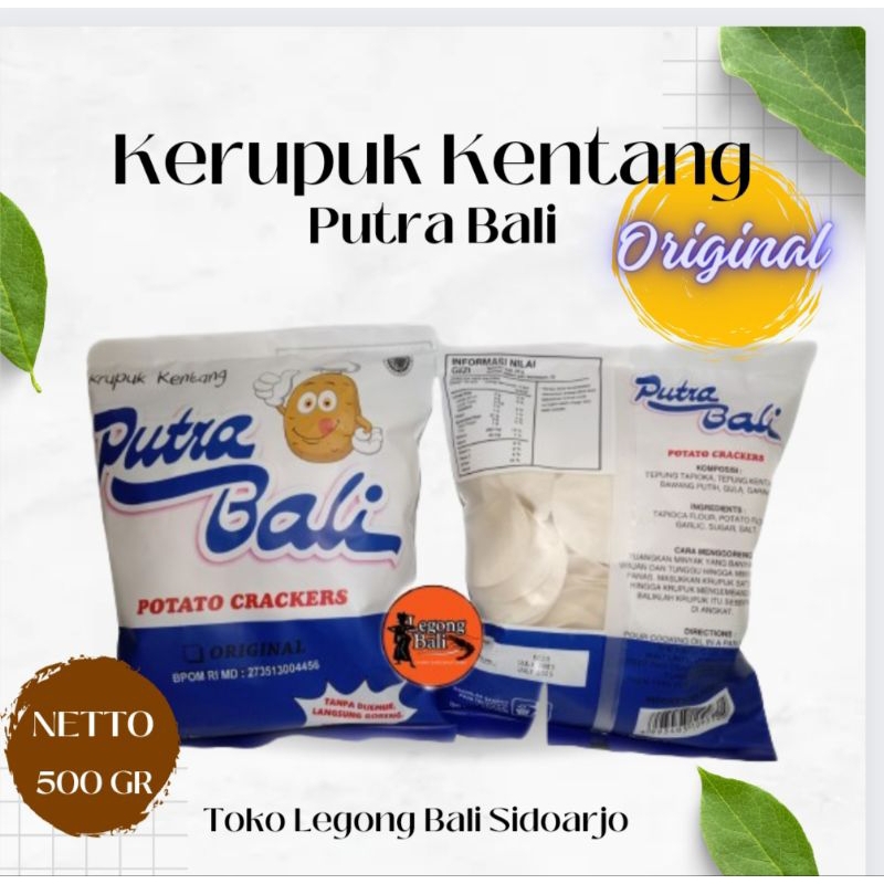 

Legong Bali Kerupuk Krupuk Kentang Putra Bali Original 250 gr