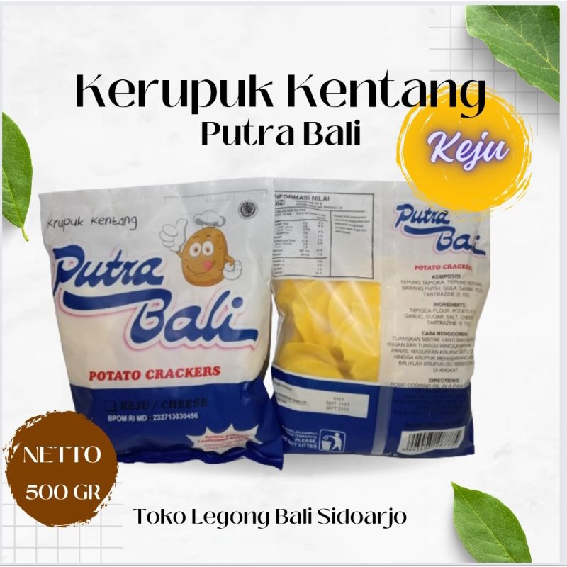 

Legong Bali Kerupuk Krupuk Kentang Putra Bali rasa keju 250 gr