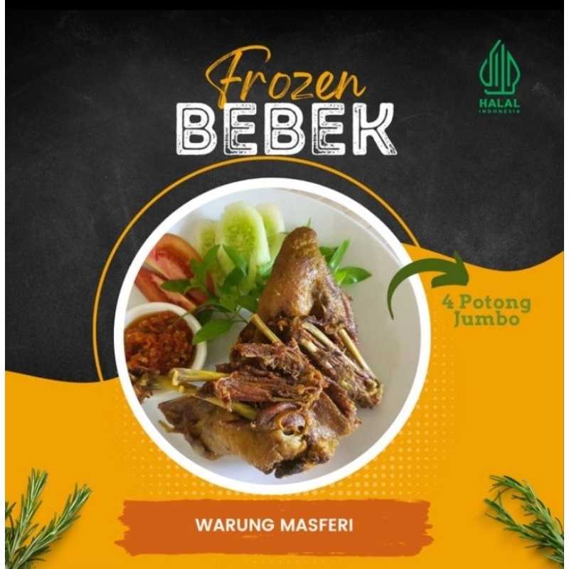 

Bebek goreng kremes bebek ungkep frozen