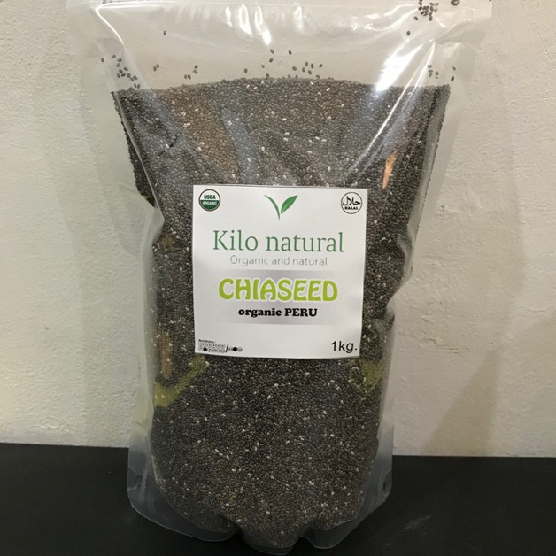 

[TAV72] ORGANIC CHIA SEED PERU 1 KG / CHIASEED PERU ORGANIK 1KG Serba Murah