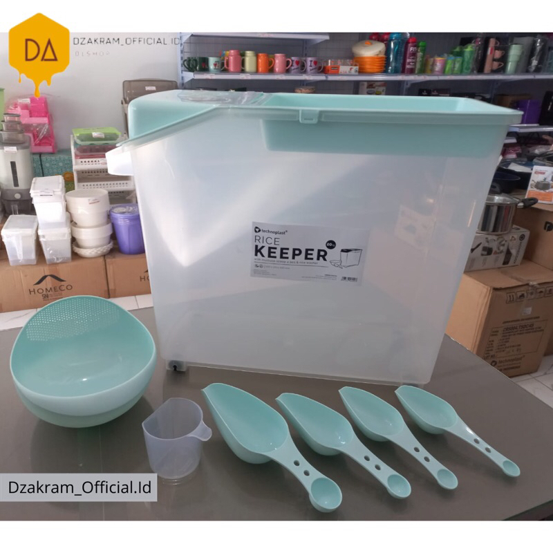 Tempat Beras Rice Keeper Kapasitas 20 kg