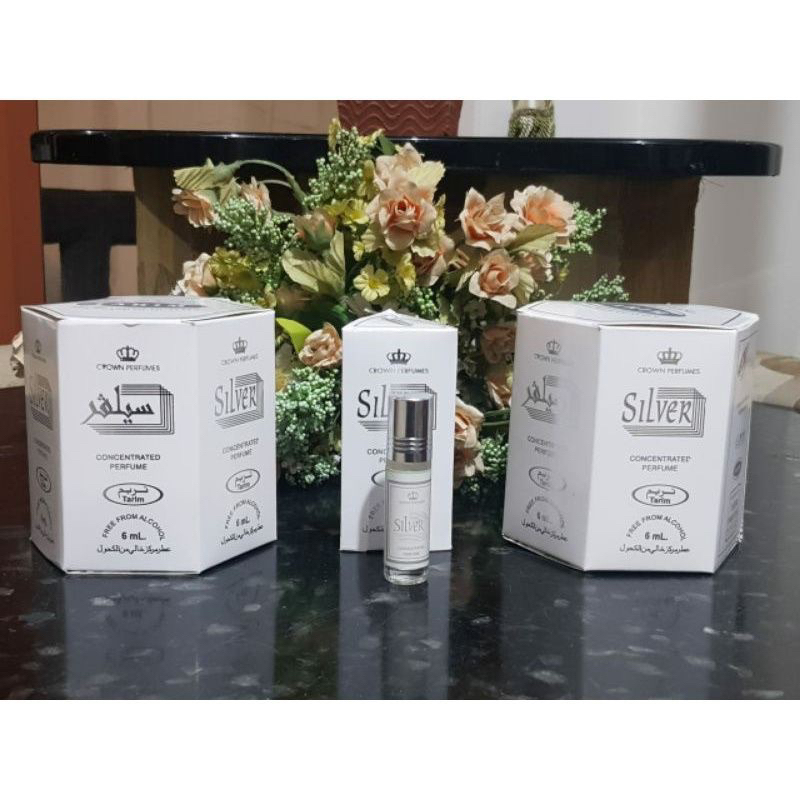 Parfum Alrehab Silver| Sulthan | HajarAswad | Soft| Lovely | Sissi | Parfum Sholat | Minyak Wangi Al