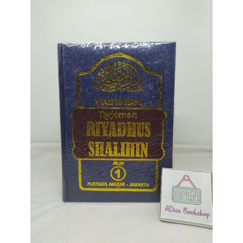BUKU TERJEMAH RIYADHUS SHALIHIN JILID 1 DAN JILID 2 HVS PUSTAKA AMANI