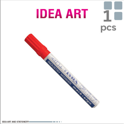 

Spidol Ban Marker Permanen Lyra Industry Marker Germany Merah 4040017 - Satuan