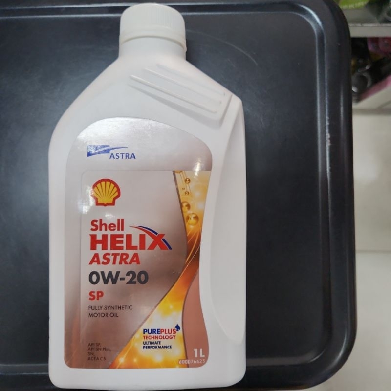 Oli Shell Helix Astra 0W-20 Full-Synthetic SP 1L