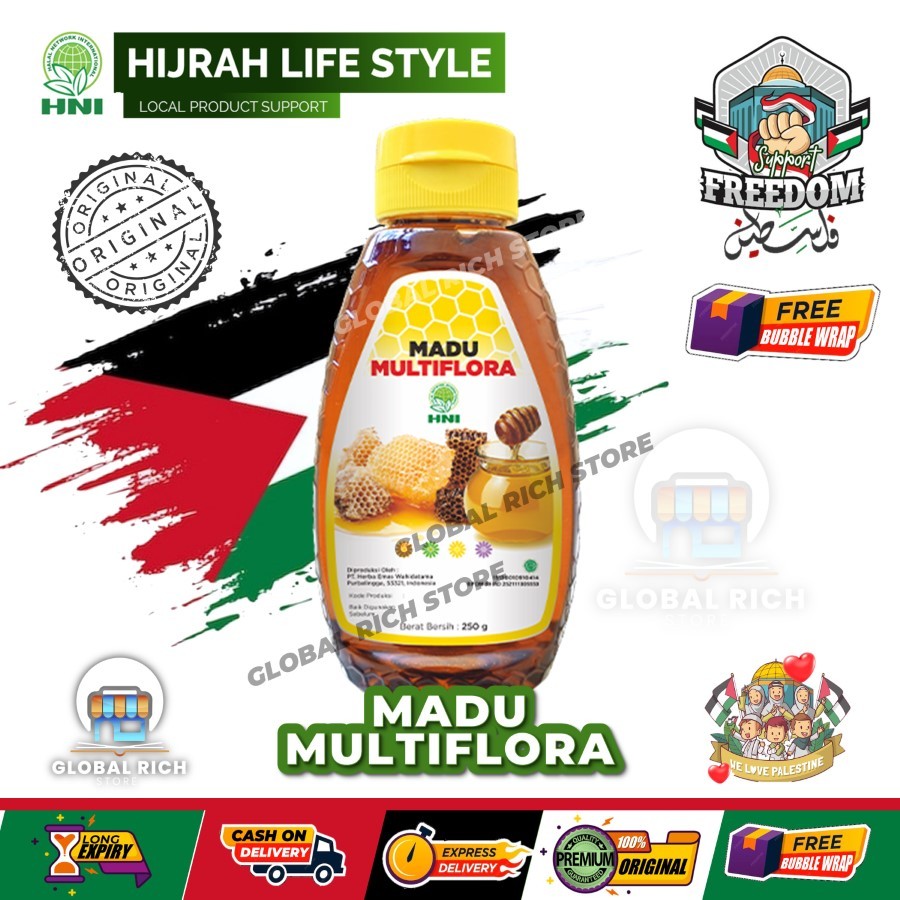 

Madu Multiflora HNI HPAI Madu ASLI