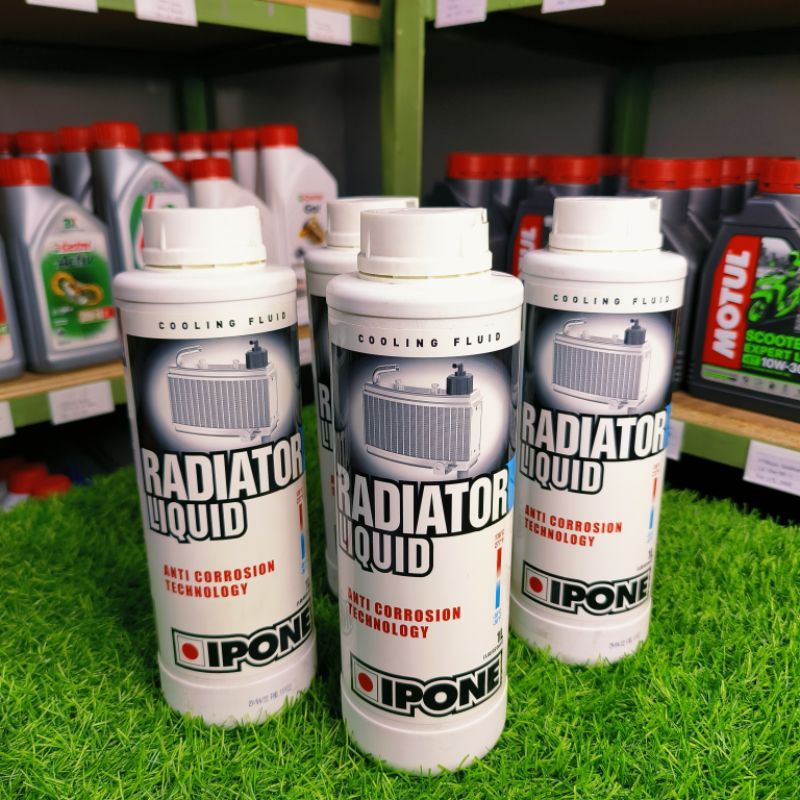 IPONE RADIATOR LIQUID COOLANT 1 LITER ( 100% ORIGINAL ) SEMUA JENIS MOTOR NINJA, CBR, R15, AEROX, NM
