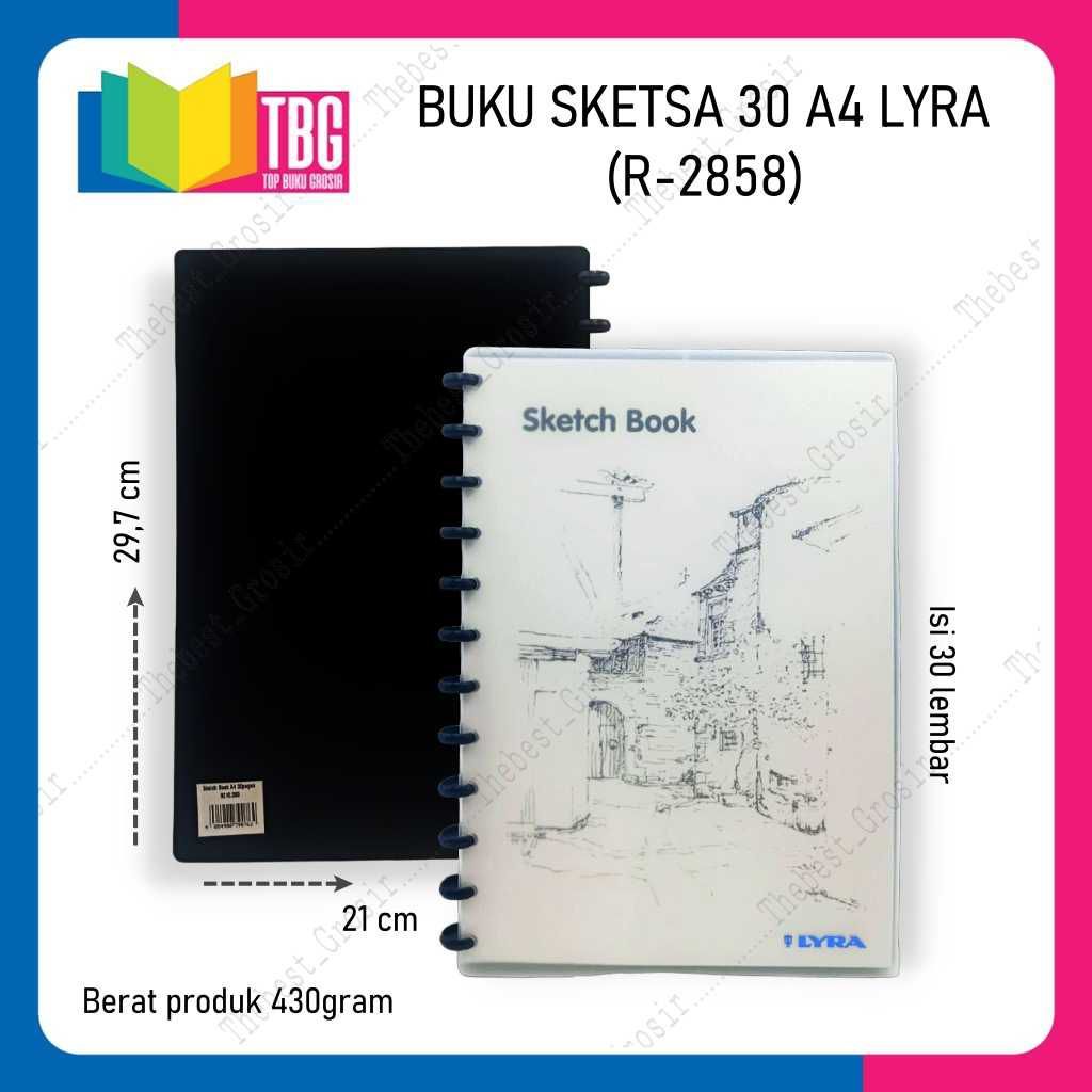 

1 PCS BUKU SKETSA A4 LYRA BUKU GAMBAR SKETCH BOOK (R-2858)
