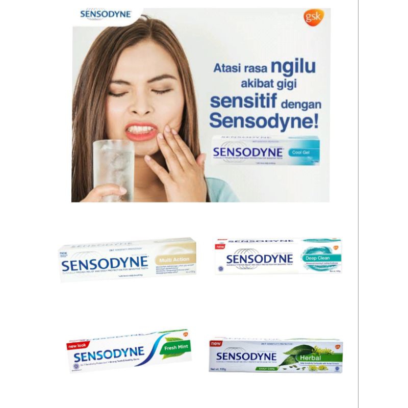 Sensodyne / Sensodyne Pasta Gigi 100 g