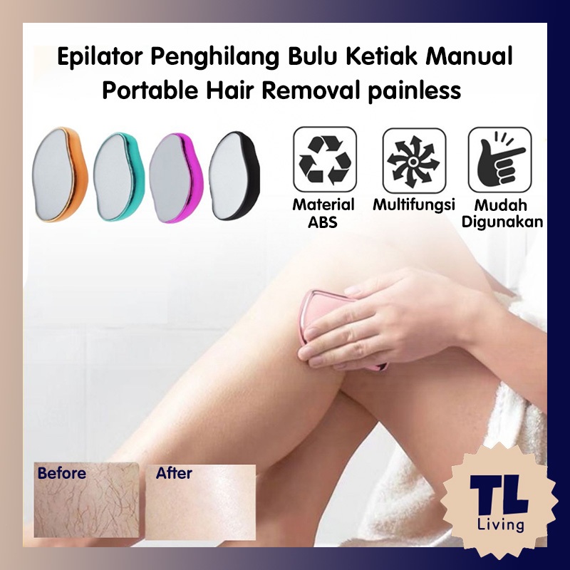 Epilator Alat Penghilang Bulu Cukur Rambut Ketiak Angkat Kulit Mati Alat Kecantikan Perawatan Permuk