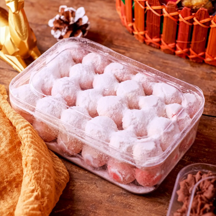 

SNOWY STRAWBERRY - cookies