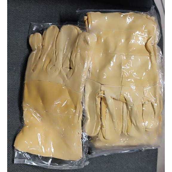 Sarung tangan kulit argon/las argon