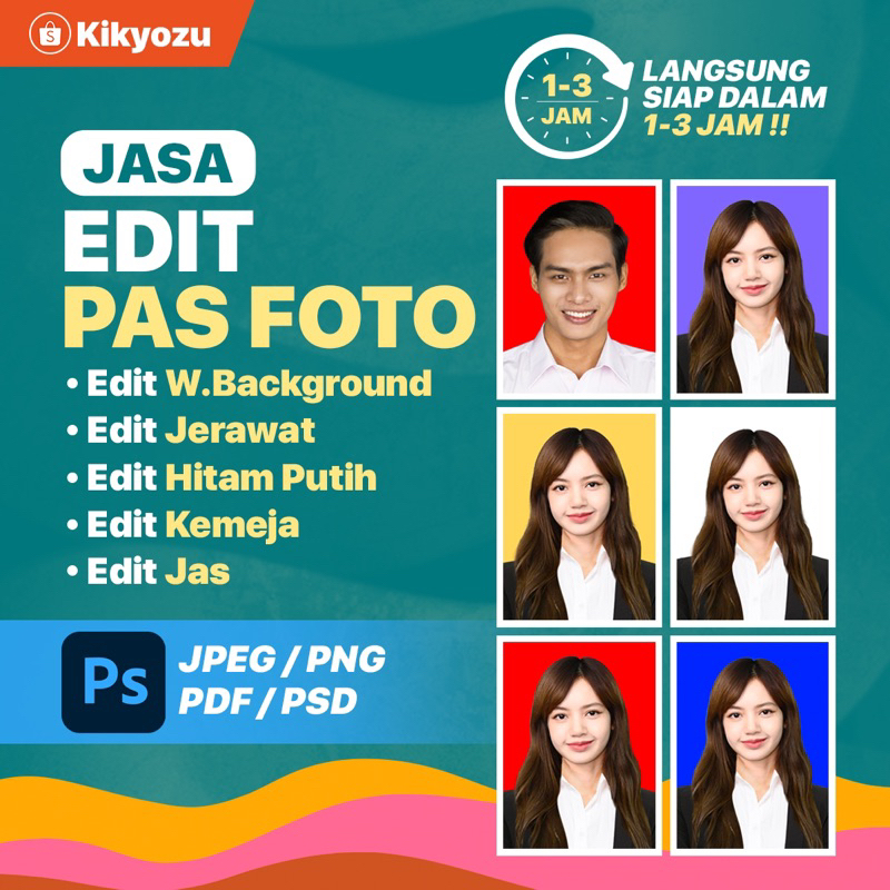 Jasa Edit Pas Foto ( EXPRESS )