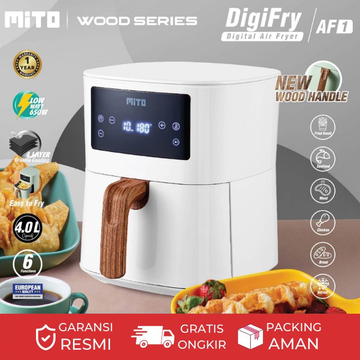 MITOCHIBA AF1 Digital Air Fryer AF 1 Original Garansi Resmi