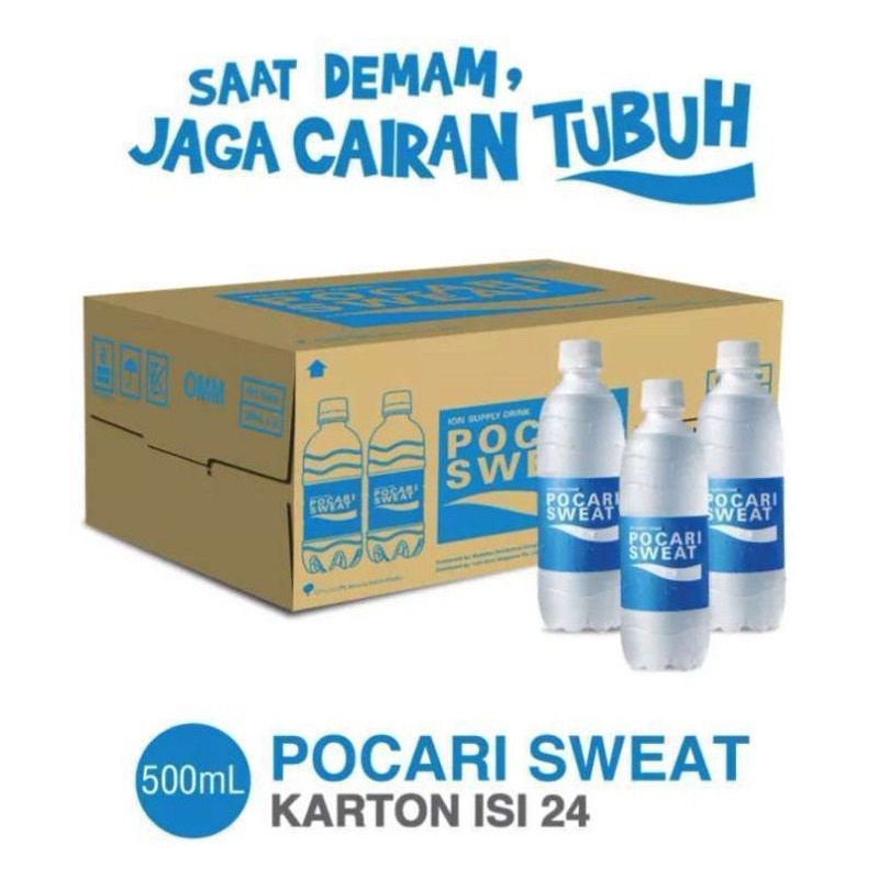 

Pocari Sweat Minuman Isotonik 500ml 1 karton