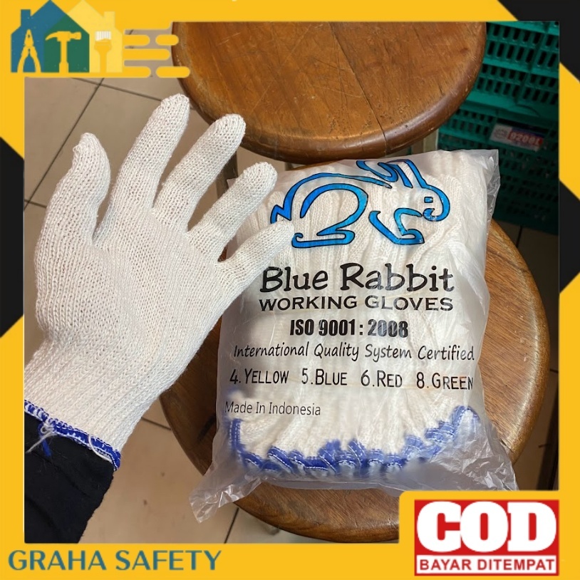 Sarung Tangan Benang 5 - Sarung Tangan Benang Murah