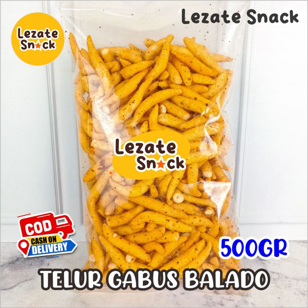 

Telur Gabus Balado 500GR Kiloan Murah Enak Spesial / Kue Telur Bidaran Widaran Pedas Daun Jeruk Gabus Khas Pontianak / Cendol Keju Mustofa DD Kata Oma Pedas