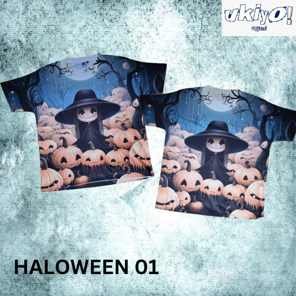 KAOS TAG THAILAND HALOWEEN MIX AOP ( ALL OF PRINT ) | HALOWEEN VERSION