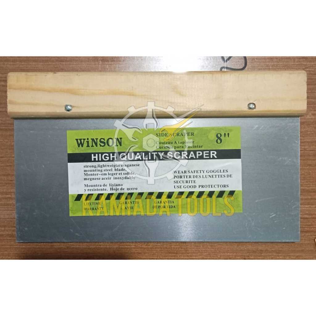 Skrap Kape Gypsum/Skrap Gipsum/Skrap Lebar 8"