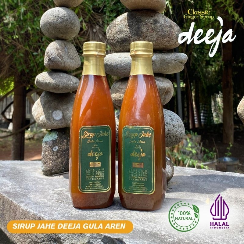 

Sirup Jahe Alami Tradisional Terlaris, Wedang Jahe