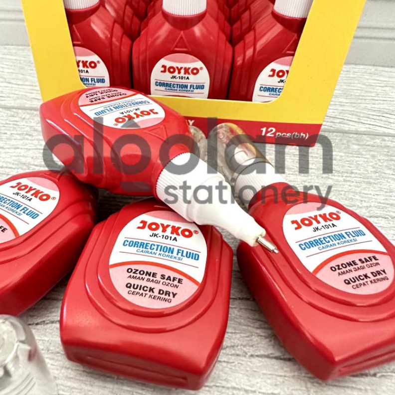 

Grosiran Murah SELUSIN ( 12 PCS ) Tip X Tip-ex Stipo Cair Joyko JK-101A murah