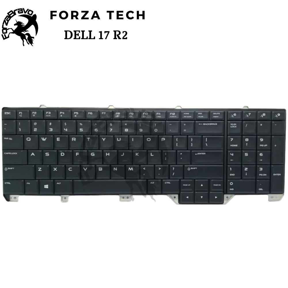 Laptop Keyboard for Dell Alienware 17R2 17 R3 P43F Black US Backlight