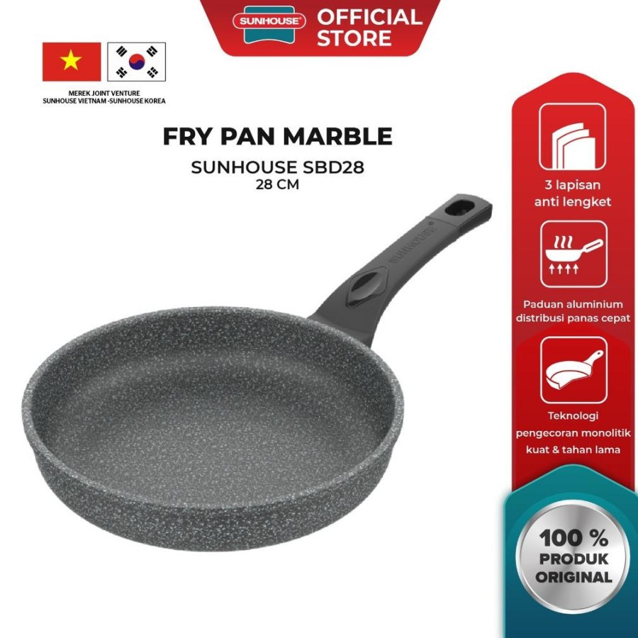 Sunhouse SBD28MP Induction Fry Pan