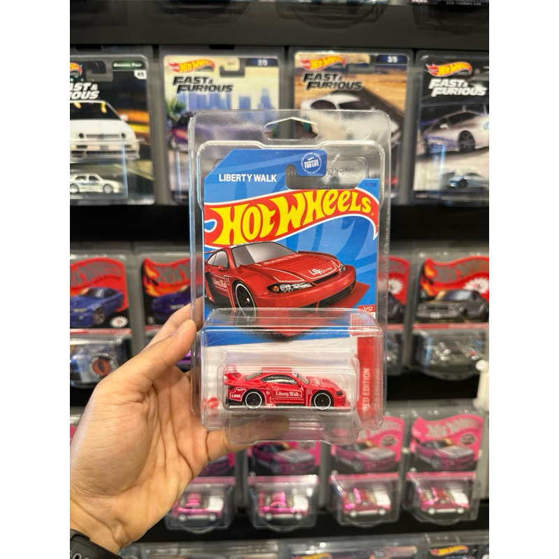 Hotwheels Nissan Silvia S15 LBWK Red Edition