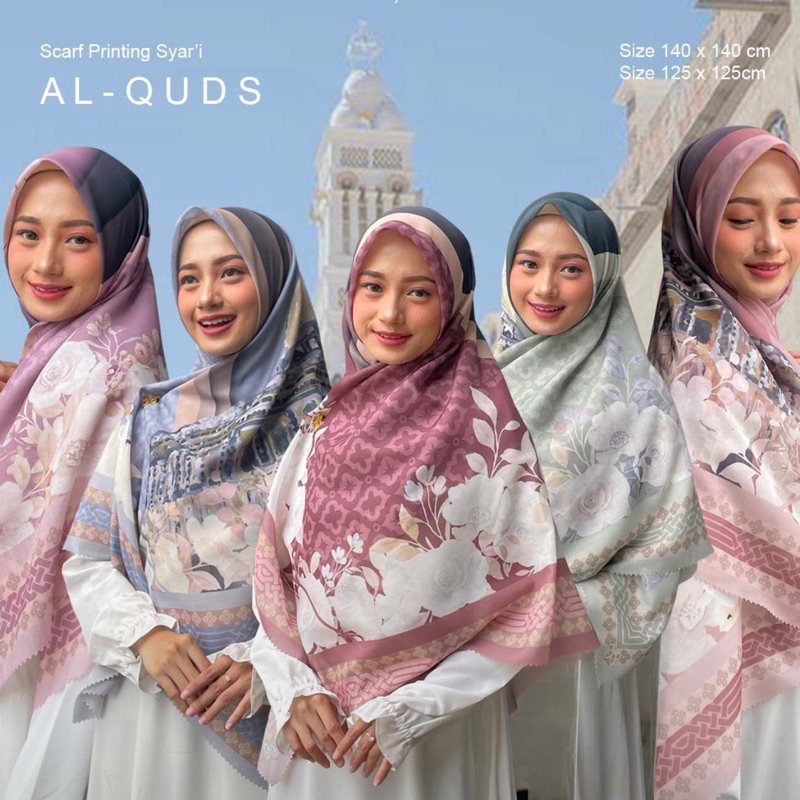 PREMIUM VOAL SCARF HIJAB ALSA