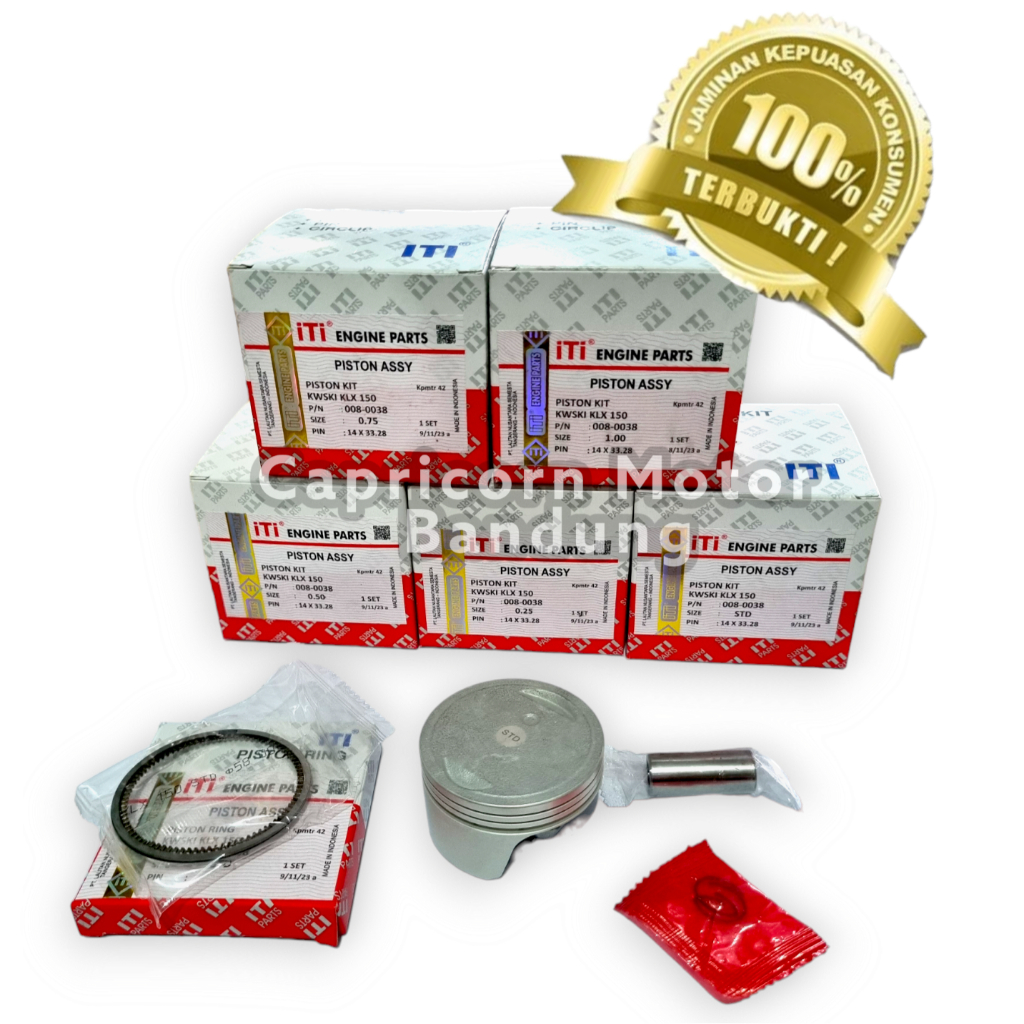 Piston Kit KLX 150 ITI OVERSIZE STD 25 50 75 100